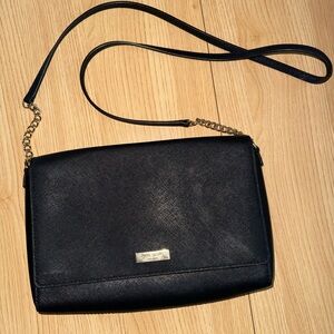 Kate Spade Morgan Flap Crossbody Leather/Chain Strap Bag